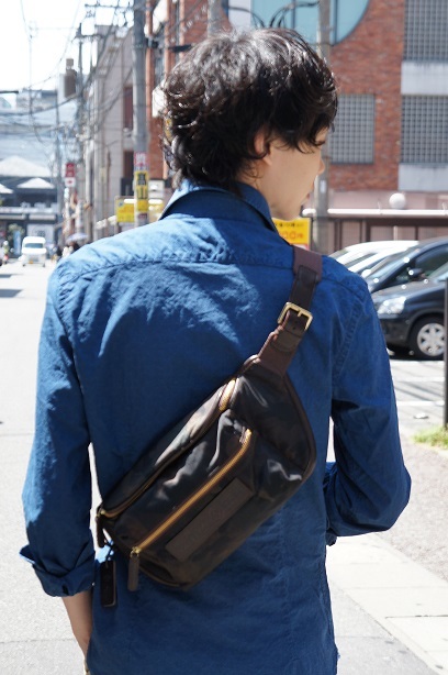 新品?正規品 美品✨ Felisi ウエストポーチ 828 レザー×ナイロン
