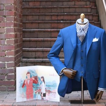 DORMEUIL ～iconik～｜福岡天神店のスタッフブログ｜オーダースーツ 