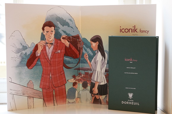 DORMEUIL（ ドーメル）アイコニック　スリーピーススーツ