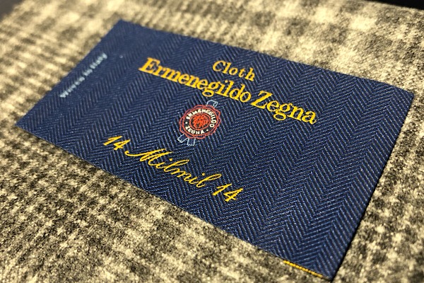 Cloth Ermenegild Zegna」~カシミア並みの上質生地~ – SQUARE 福岡店