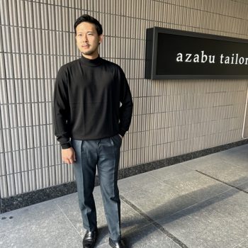 麻布テーラーのニットアイテム