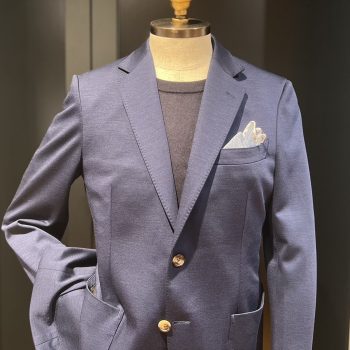 ビジカジから人とは差がつくスマートカジュアルへ。ジャージー素材。