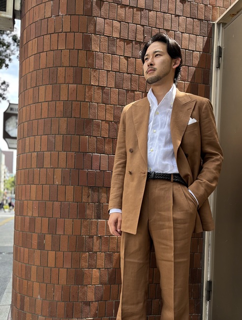 ”ビジュ”にこだわったリネン素材