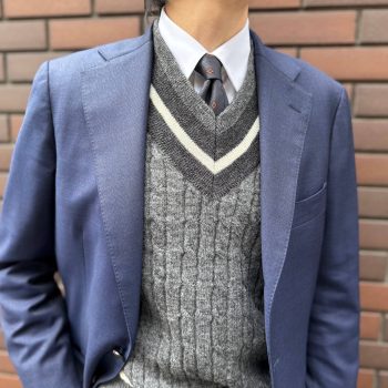 ⑳季節の変わり目に活躍するチルデンベスト