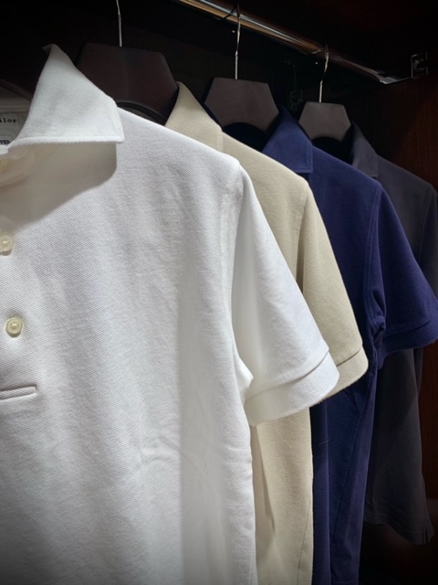 【虎ノ門でオーダースーツ】GARMENT　DYED　POLOSHIRT　入荷！！