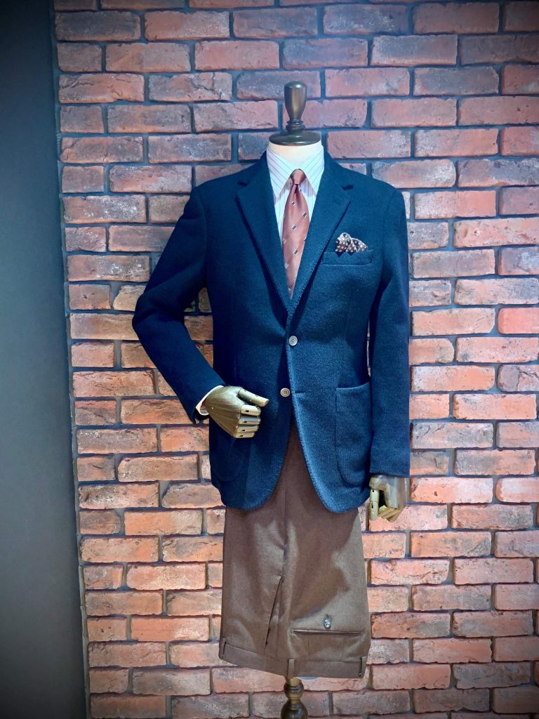 冬のJERSEY JACKET　あったけーっス、コーデュロイ