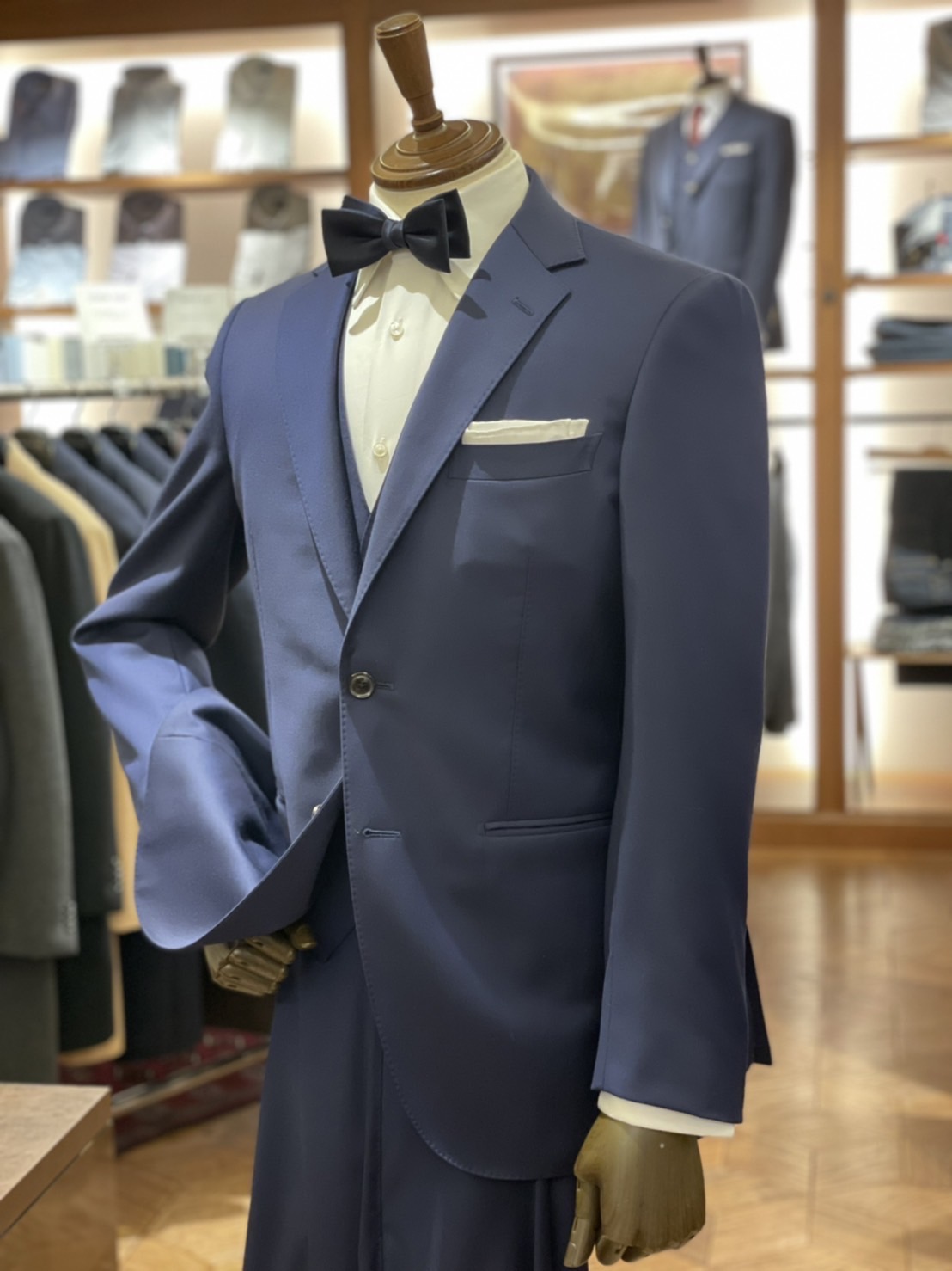 【美品❁オーダー品】azabu tailor 麻布テーラー タキシード 新郎