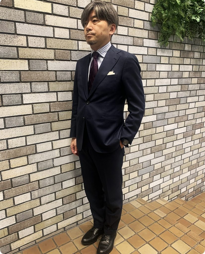 スタッフ鈴木2024年AWオーダースーツ