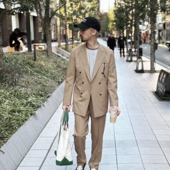 「２４時間、自分らしく」仕事もプライベートもこれ1着。Comfort suitのすゝめ