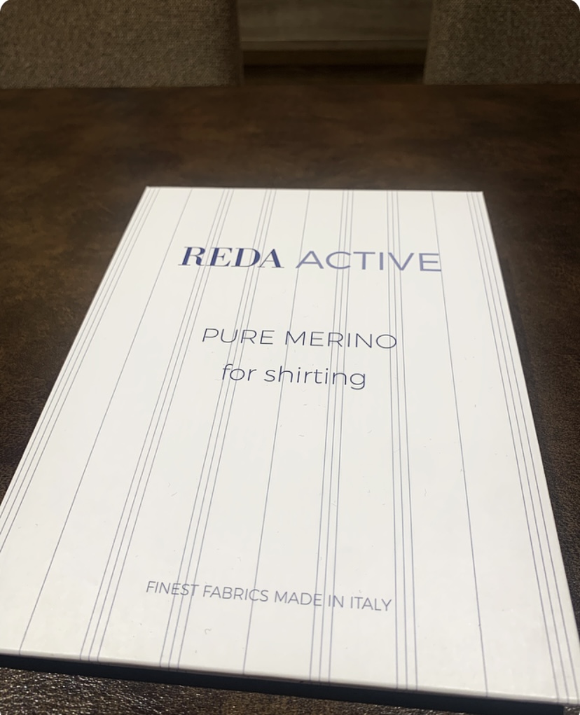 高機能なウールシャツその名も「REDA　ACTIVE」