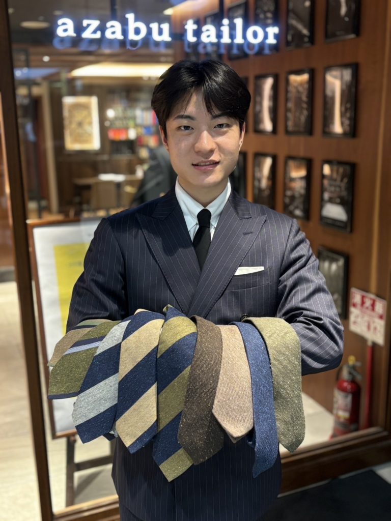 秋冬おススメのネクタイございます