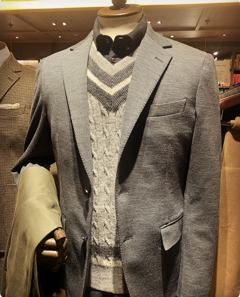 GIM別注ニットベスト入荷しました！