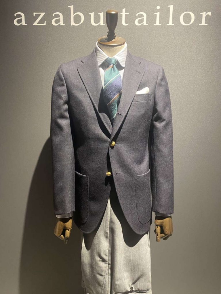 麻布テーラー別注生地　【MARLING＆EVANS】