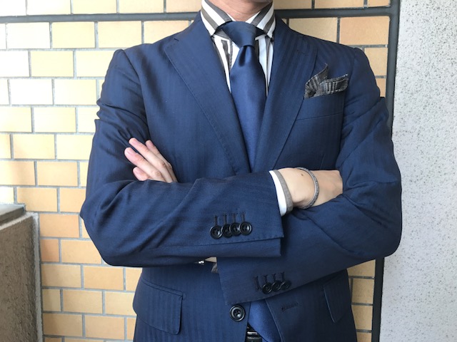 Yokohama Summer Suit Style : NAVY × BROWN