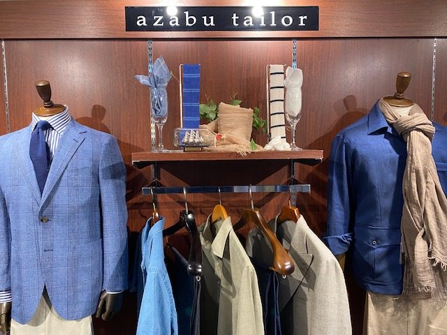new!麻布テーラーのシャツアウター