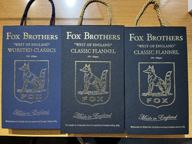 この季節の大本命！？【FOX BROTHERS】