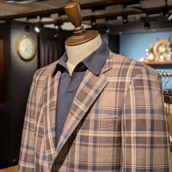 ジャケットと着たい、新作ポロシャツ