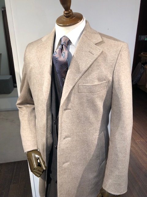 ORDER COAT カシミヤ100%極上の滑らかさ【PIACENZA CASHMERE】