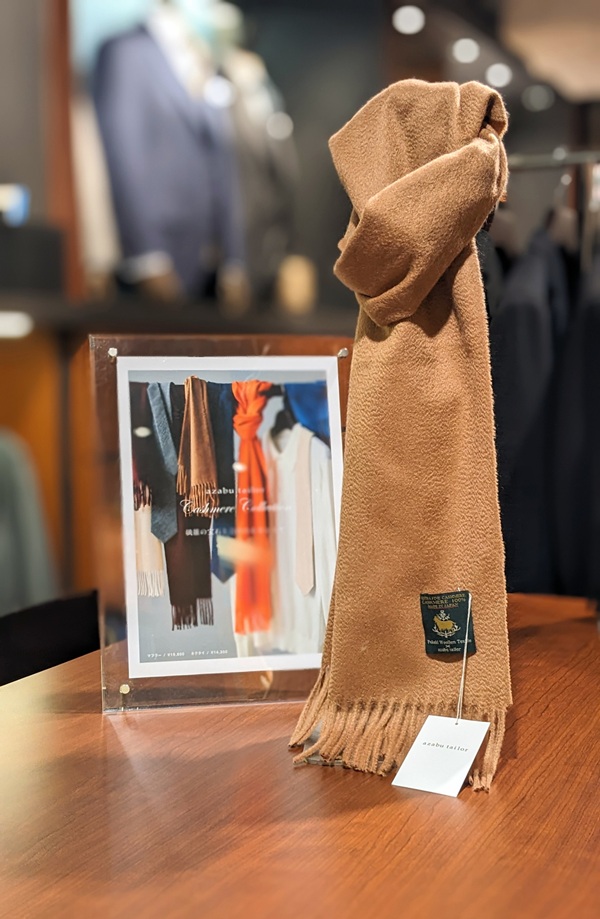 【数量限定】カシミアマフラー入荷しました！