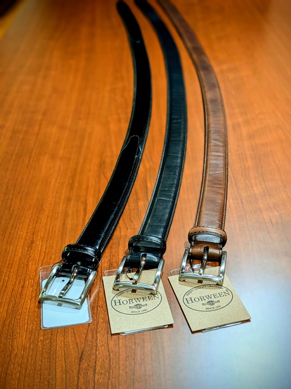 麻布テーラー別注　カーブベルト