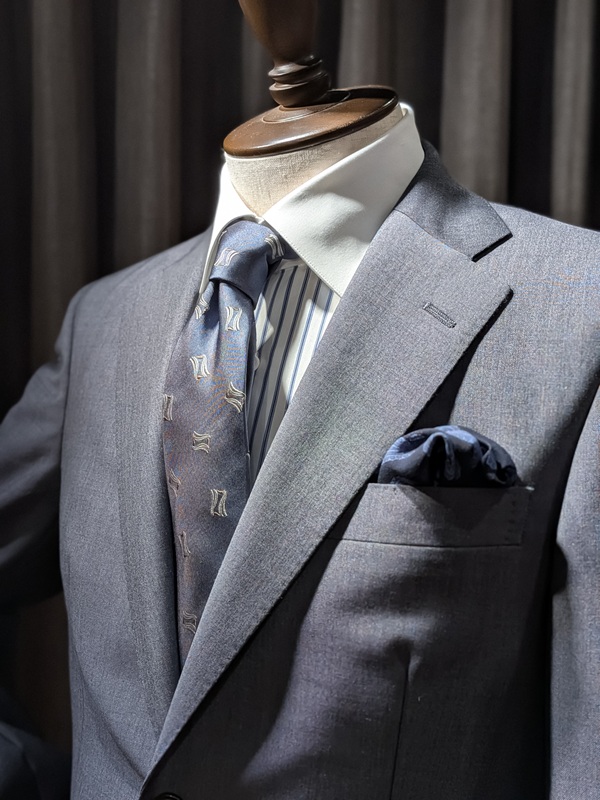 【モヘアスーツ】別注 DORMEUIL　SUPER BRIO