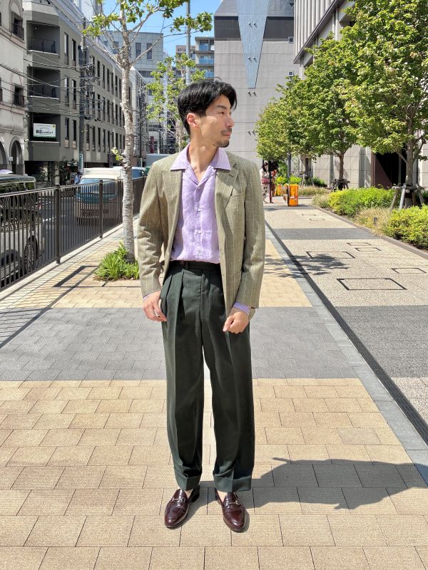 夏に向けてオープンカラーシャツに挑戦してみては？