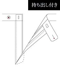 持ち出し付き