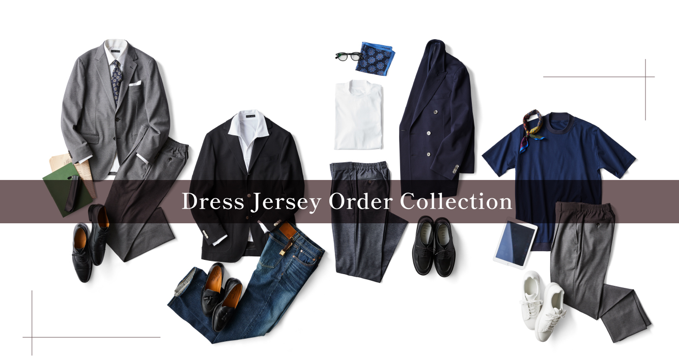 azabu tailor DRESS JERSEY COLLECTION