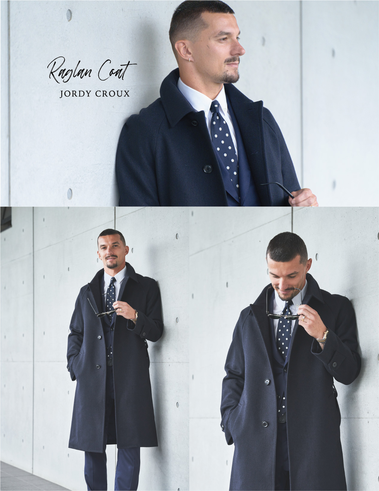 Raglan Coat JORDY CROUX