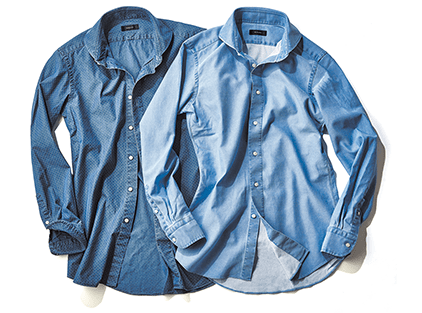 Order dress denim shirt