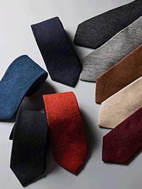 最旬のスタイルへと導くネクタイ